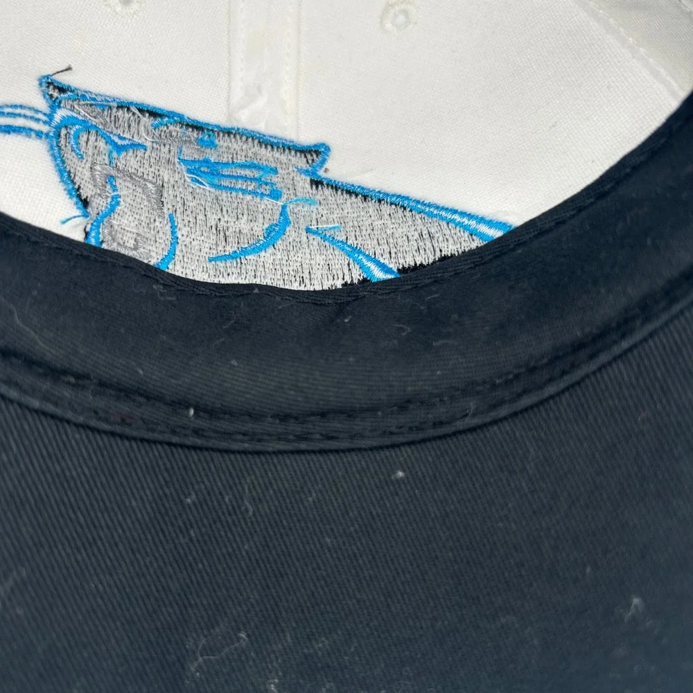 Carolina Panthers Hat Youth White Black Sportswear Y2K‎ Style